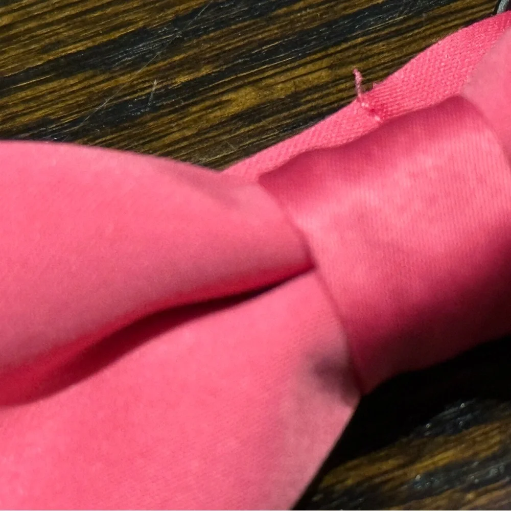 New Boy’s Pink Satin Adjustable Pre-tied Bow Tie
